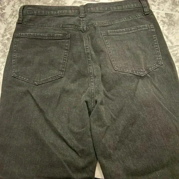 Sam Edelman Black Bay High Rise Flare Trouser Jeans Size 30 - Picture 6 of 6